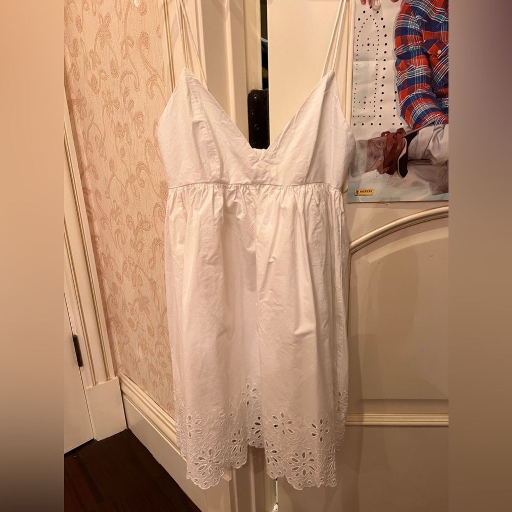 ZARA - SIZE M - WHITE SUMMER DRESS